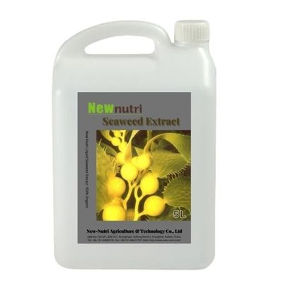 Alginate 170g/L Potassium Liquid Seaweed Extract Fertilizer